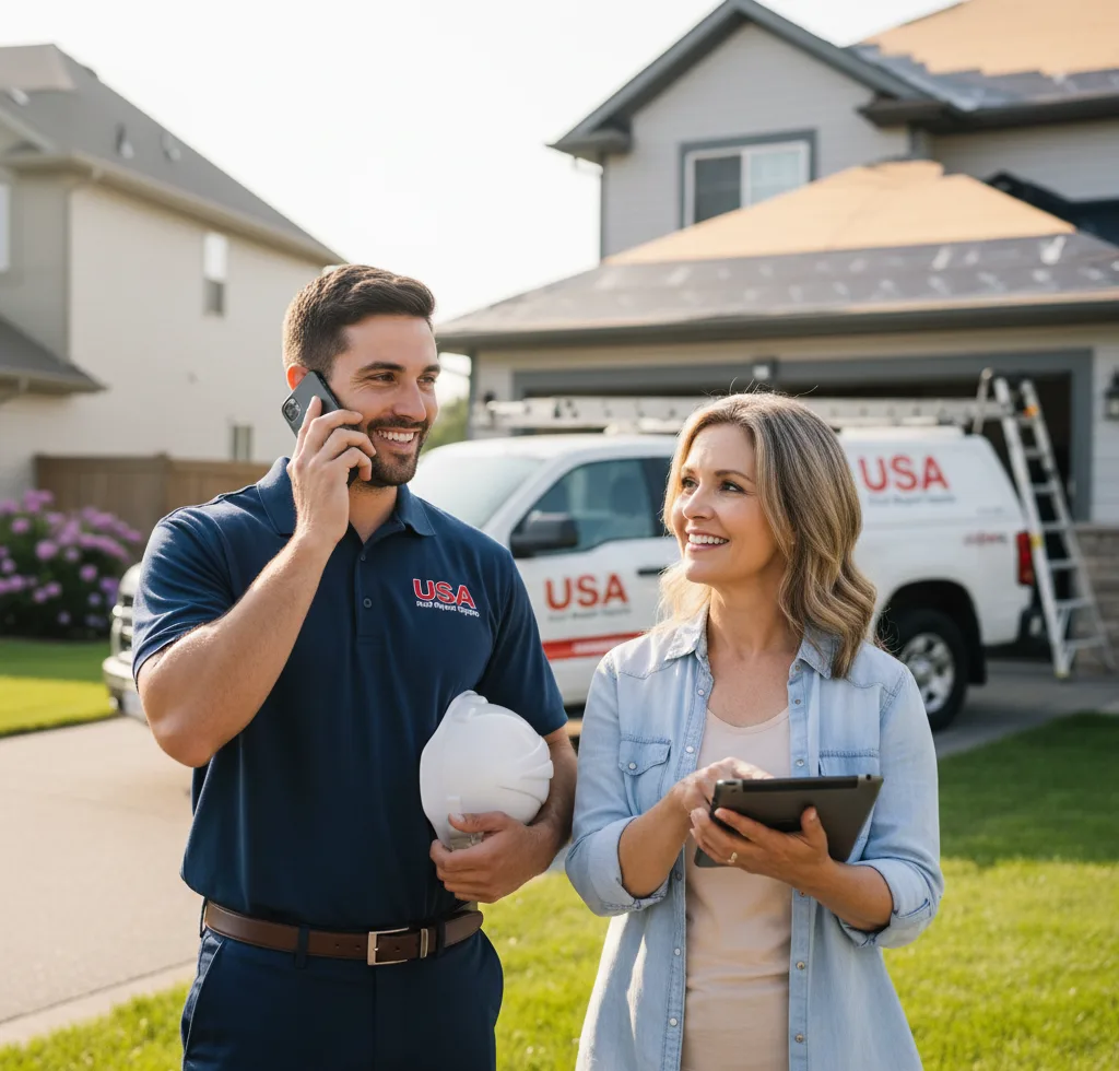 USA Roof Repair Experts customer support in East Springfield